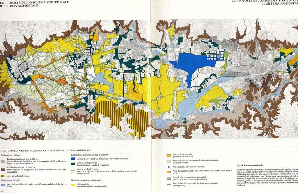 La pianificazione nell area metropolitana della Toscana centrale: i sistemi ambientali. G.