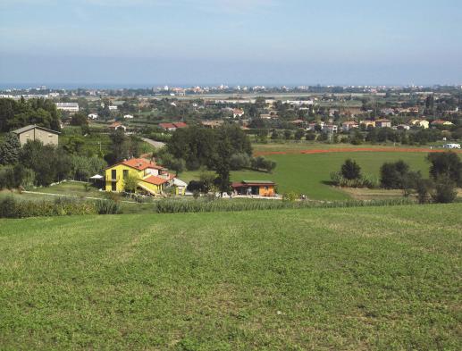 Valore estetico-naturale: alcune aree boscate nella parte a nord più pianeggiante di San Martino Montellabate si inseriscono in un paesaggio prevalentemente coltivato adiacente a una grande area