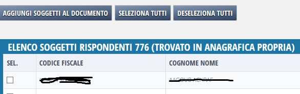 Selezionare la classe e sezione corrispondente al corso di interesse come da tabella di raccordo predisposta dalla Sezione Formazione (si veda par.3).