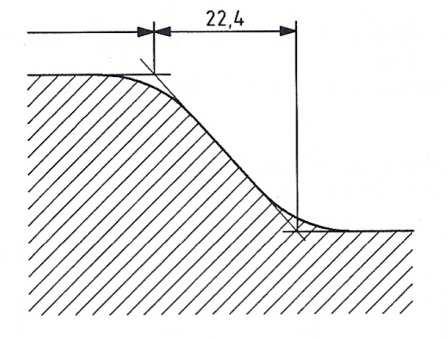 linea)(b); Per necessità di chiarezza le linee di riferimento possono essere oblique all elemento da misurare ma ortogonali fra loro.