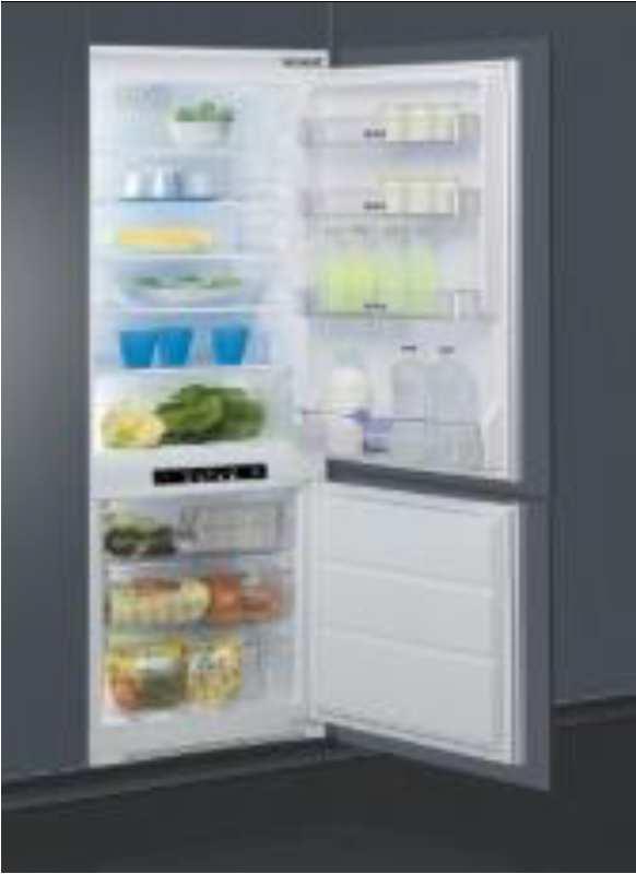 verdura e maxi cassetto nel freezer Capacità frigorifero: 195 lt netti, 197 lt Capacità congelatore: 80 lt netti, 80 lt 1.