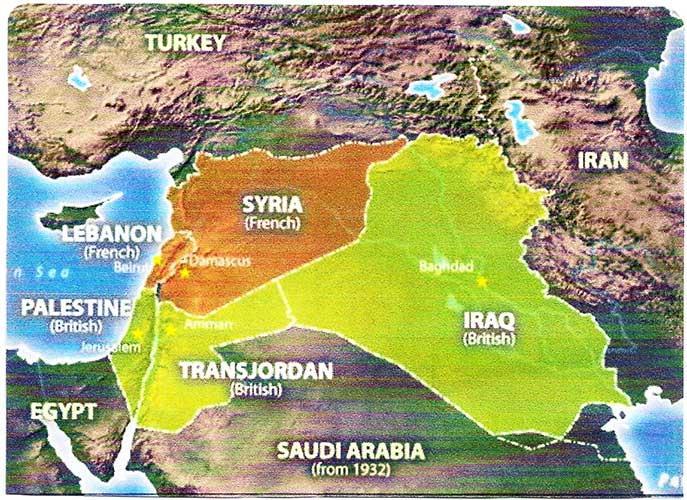 Medio Oriente - Rivolte in Siria e Libano, violentemente represse dai francesi.