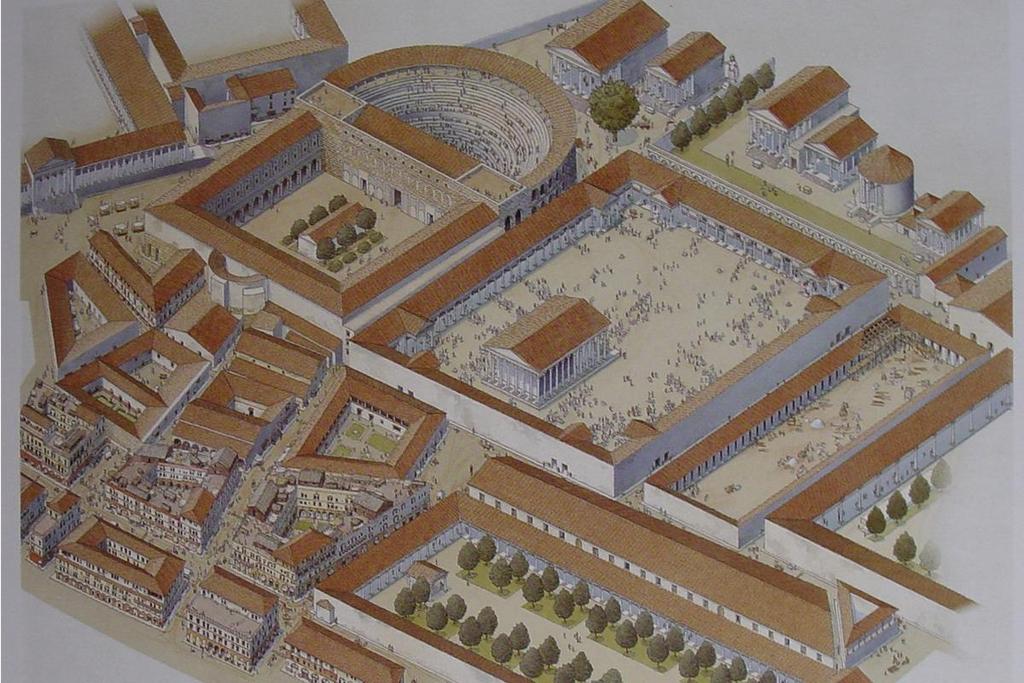 I-A- Una città che cambia Quartiere della Crypta Balbi e della Porticus Minucia a Roma all'epoca