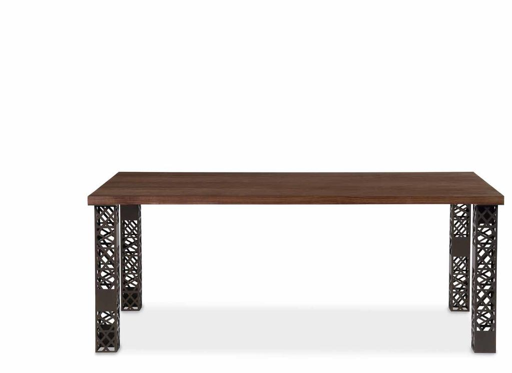 Magnus Design: Ale Design Studio Table top in natural oak or walnut veneer with natural solid edges.