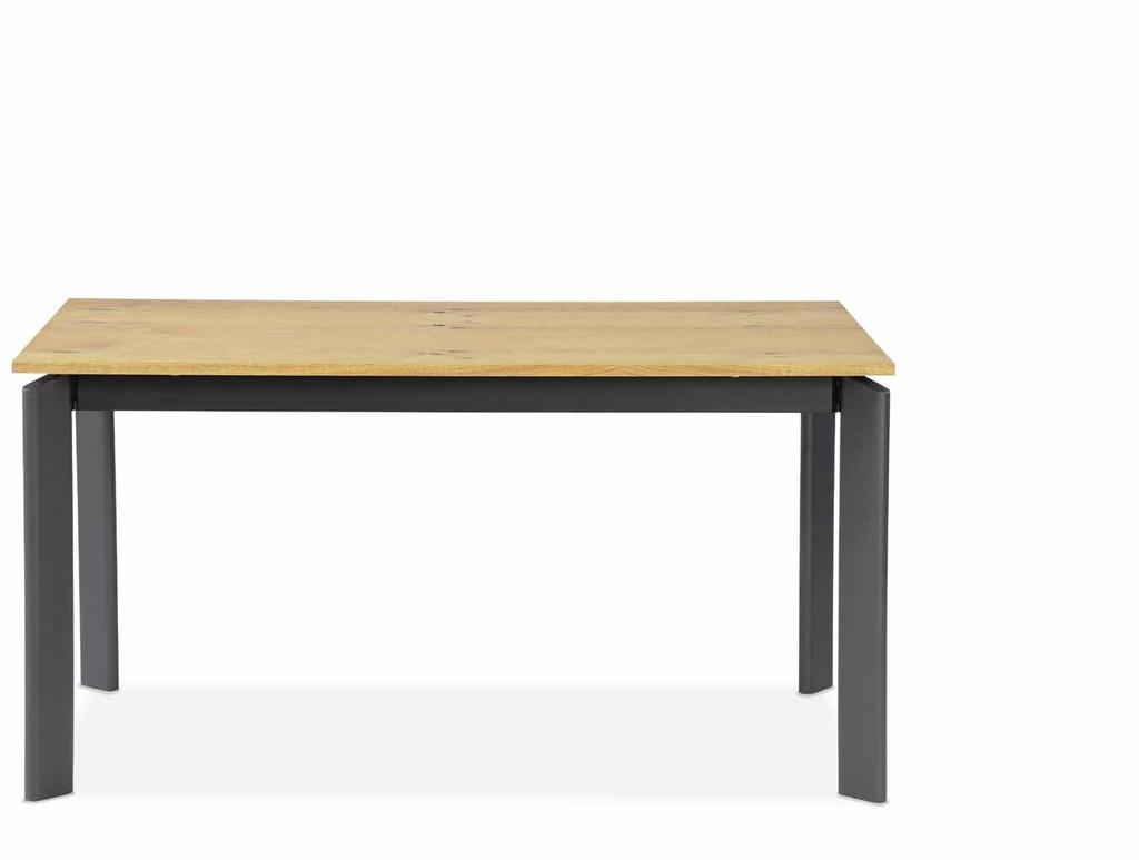 Ezio Design: Lestrocasa Firenze Table with top made by natural walnut or oak veneer.