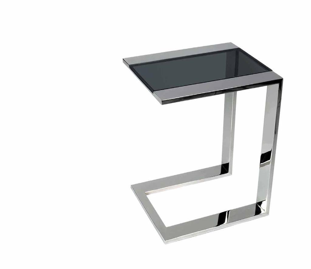 Euforia xo Design: Lestrocasa Firenze Side table for armchairs or sofas with 10 mm tempered glass and