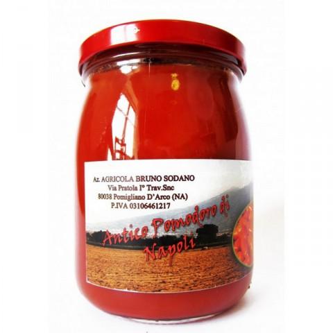 Azienda Agricola Bruno Sodano Antichi Pomodori di Napoli Presidio Slow Food CONSERVE SAN NICOLA DEI MIRI DEL PASTIFICIO GENTILE Gragnano (Na) Via Pasquale Nastro 67 Tel. 081.