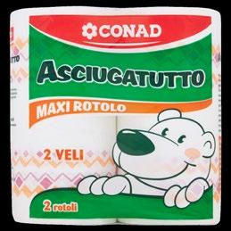 Conad 3 rotoli 2 veli Carta