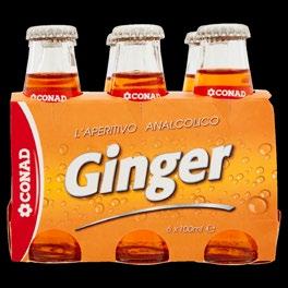 Ginger Conad 100 ml x 6 Bitter