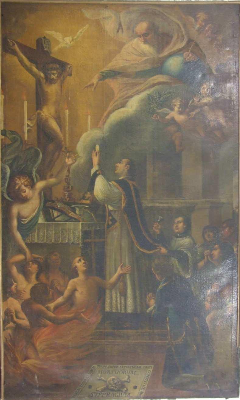 RELAZIONE TECNICA Olio su tela Celebrazione di San Carlo Borromeo della Messa dei