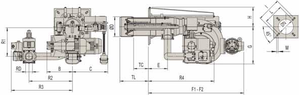 000 812 1508 CAMPO DI LAVORO / DIMENSIONI INGOMBRO (mm) - FIRING - OVERALL RATES / DIMENSION OVERALL DIMENSIONS (mm) 12 11 10 9 8 7 6 5 4 3 2 1 0-1 0 100 200 300 400 500 600 700 800 900 1000 1100