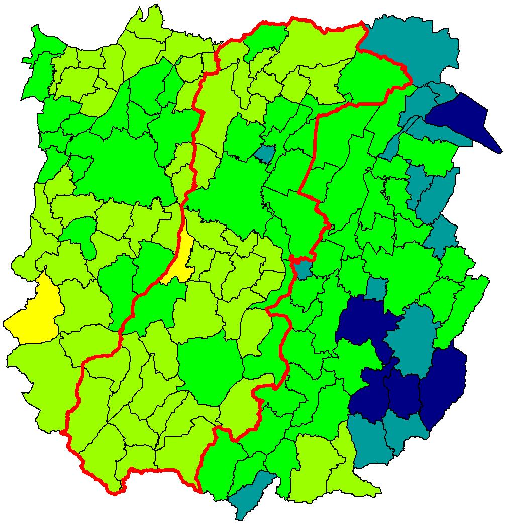 8 8 6 6 4 4 99 3 99 3 Trend dei tassi standardizzati* di mortalità maschile in provincia di, anni -3. Trend dei tassi standardizzati* di mortalità femminile in provincia di, anni -3.