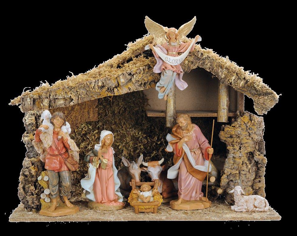 Capanne in legno per presepio cm 30