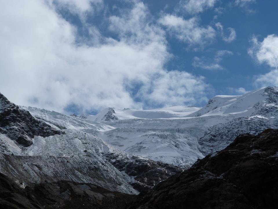 XV Corso di Formazione per insegnanti Ghiacciai e permafrost nel Gruppo dell Ortles Cevedale Il paesaggio d alta quota testimone