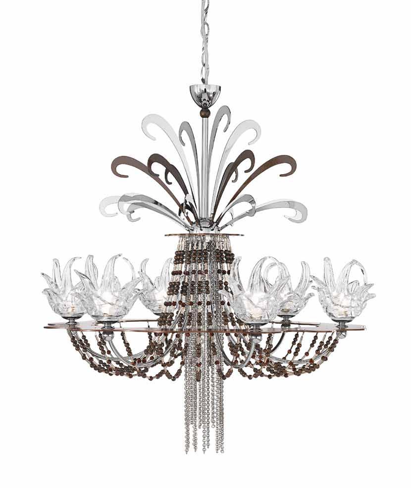 lampadario chandelier 450/6+1 98