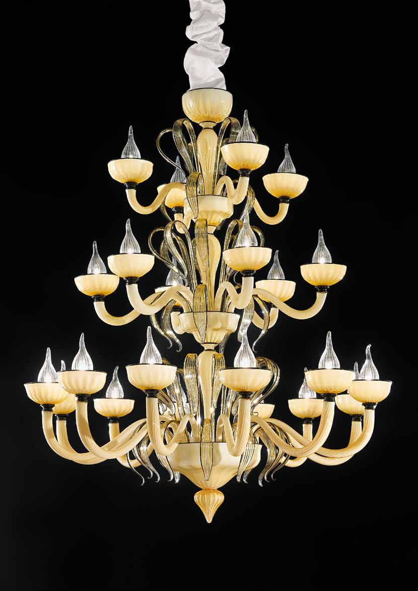 lampadario chandelier 446/12+6+4 175