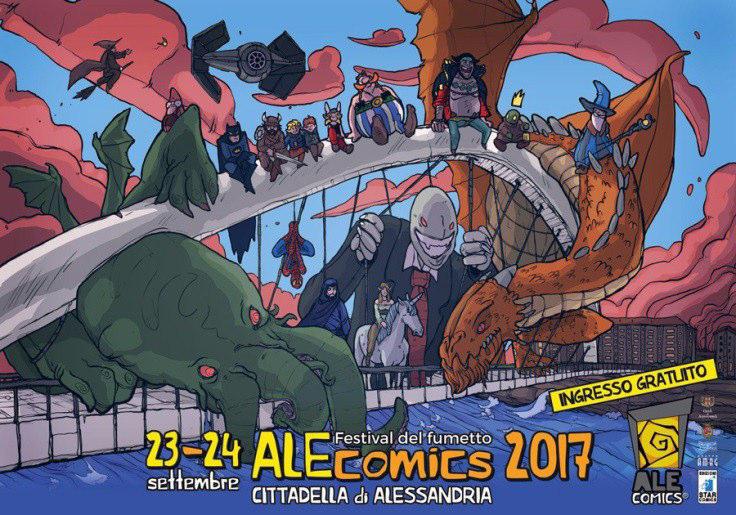 Il manifesto di ALEcomics 2017! ALEcomics - Festival del Fumetto rivela il manifesto dell evento 2017 e svela il tema della sua terza edizione.