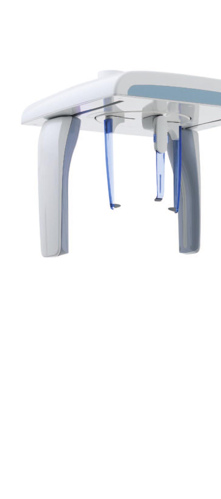 VistaPano S Ceph: un esempio di ergonom Teleradiografie rapide, con bassa dose radiogena Tempo di scansione breve, basso