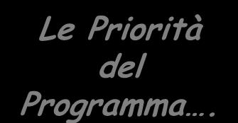 territori eleggibili Le Priorità del Programma.