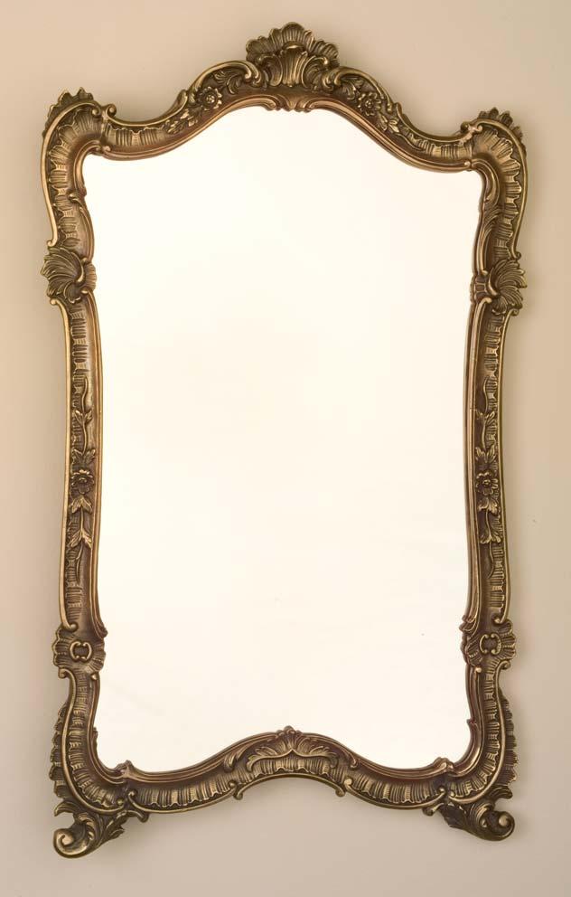 Mirror in shielded bronze 6762AMBRA (cm Ø 35 x h 21) Centro tavola in