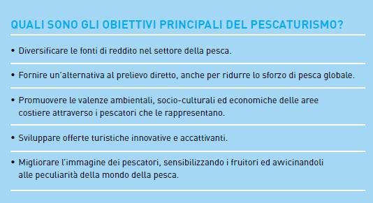 NEMO: IL BACKGROUND Il Pescaturismo può essere definito come un insieme di attività turistico-ricreative che prevedono l imbarco a bordo di persone non