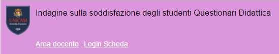 Questionari http://analyzer.cs.unicam.it/questvaldid/schedaquestionarioud.php Domande?