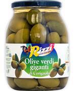 Olive verdi sottoposte a una leggera salamoia Olive