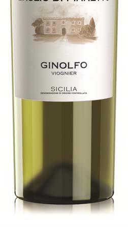 GINOLFO Vino Bianco Santa Cristina Gela Vloignier Medio impasto caratterizzato da una buona componente di argilla Le uve sono raccolte manualmente in cassette in tre epoche vendemmiali differenti.