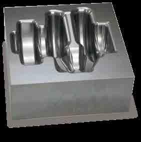 componente di precisione delle forme Lega di acciaio Settore materie