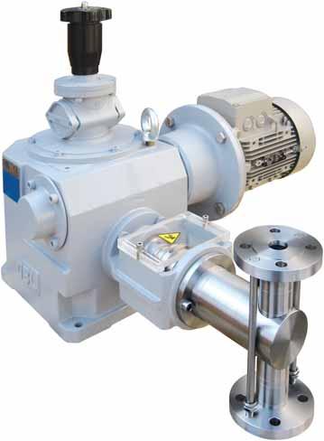 LP pump is the largest pump of the "L" series and is the LP Technical data fourth of the four sizes: LY-LK-LN-LP. The stroke adjustment is based on OBL s unique design.