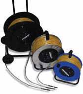 Diametro sonda: 10 mm Materiale sonda: acciaio inox Segnalatore acustico e visivo di raggiungimento livello Regolazione della sensibilità accessibile dall esterno Bobina arganello con fermo e
