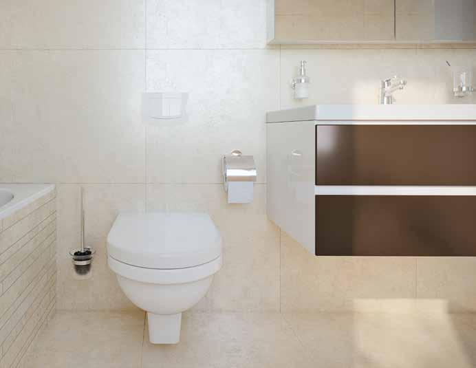 Uno Bagno Un esperienza di pura felicità Il bagno Uno offre un ampia scelta di piastrelle per pavimenti e pareti che si abbinano perfettamente allo stile, al design e a tutti gli elementi del bagno.