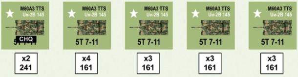 Tra le 5 divisioni del Fronte Centrale, la 48 Fucilieri Motorizzata e la 15 Corazzata Guardie stanno avanzando lungo uno Condizioni Visibilità normale. Nessun terreno avverso. Le Forze tirano (10).