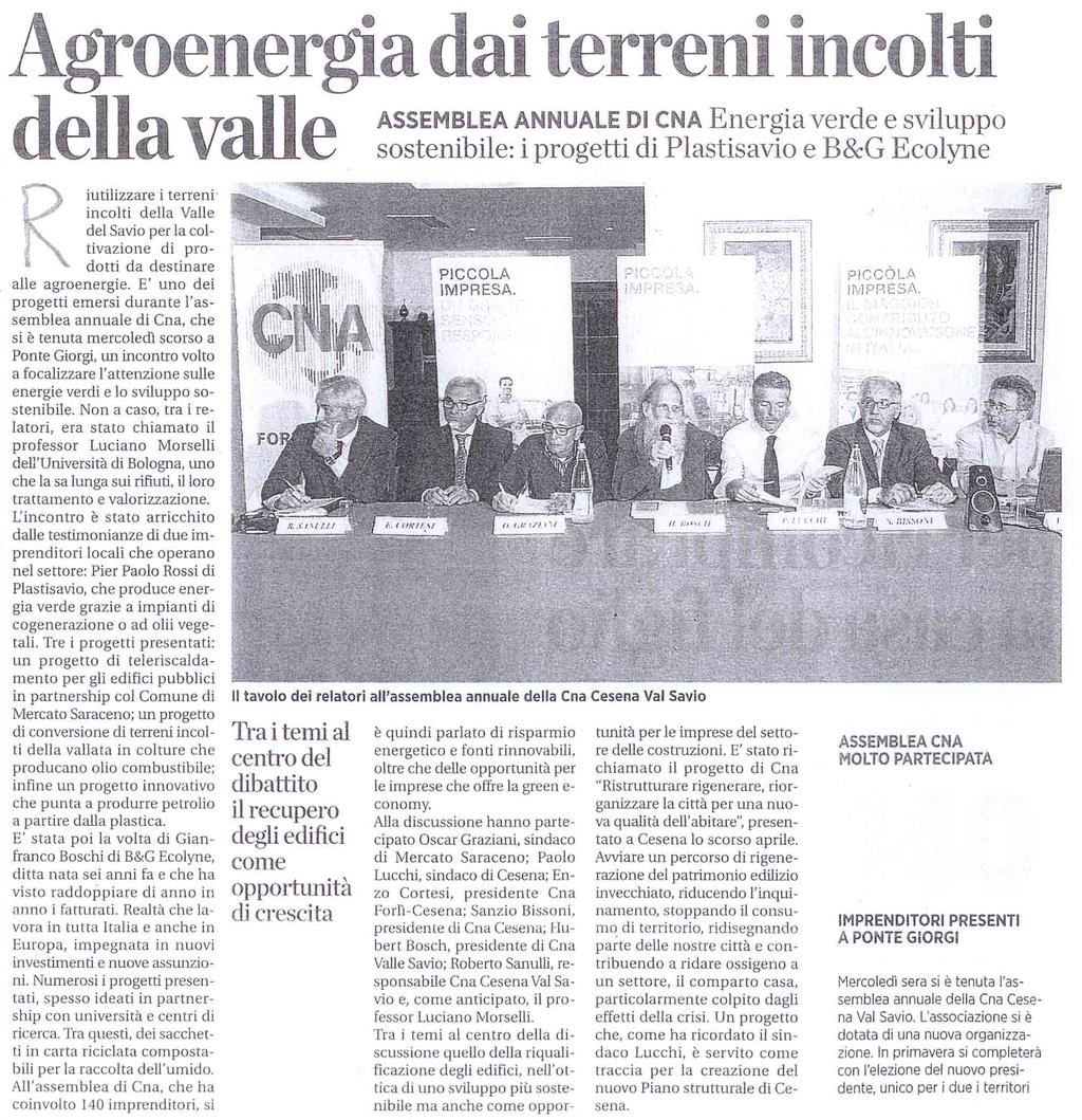 Del 26-10-2012 Comune MERCATO SARACENO Assemblea