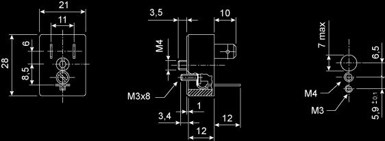 material materiale isolamento mm 2 empty space or 0 spazio vuoto o 0 4A 5A 5A7 5A8 A 0,50 0,75 0,75 0,75 1, AWG 22 -- 18 -- -- no wires 5 5 5 5 5 senza fili -25 +80-15 +70-25..+5-0.