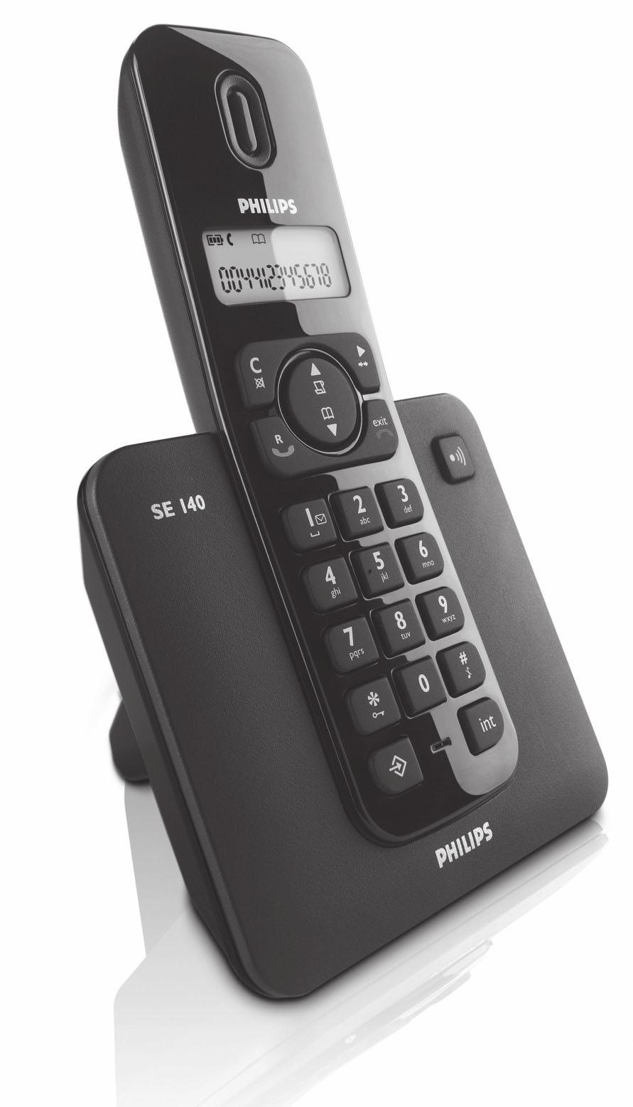 Telefono cordless digitale SE 140 Telefono cordless digitale con segreteria