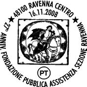 1730 RICHIEDENTE: Pubblica Assistenza Provincia di Ravenna SEDE DEL SERVIZIO: Via Meucci, 25 48100 Ravenna DATA: 16/11/08 ORARIO: 9/12.
