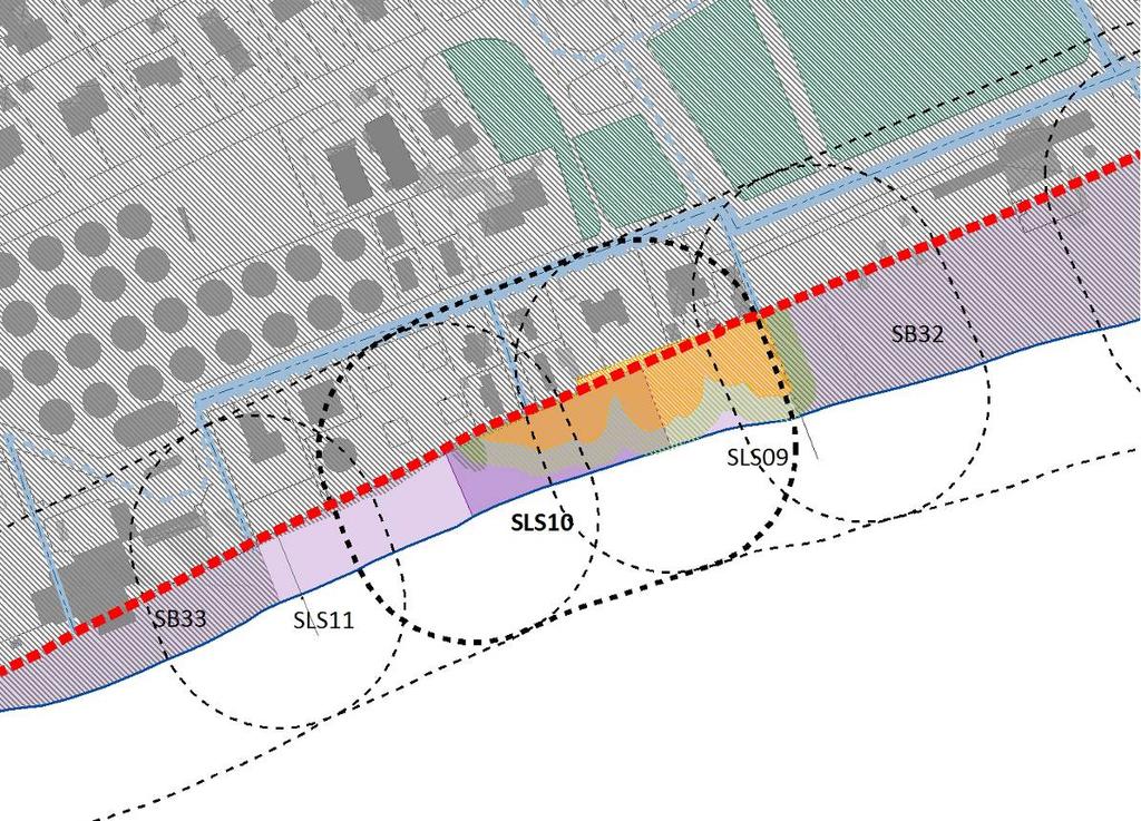 Area concedibile SLS10 DATI GENERALI DELL INTERVENTO Ubicazione Tipologie delle opere previste Attuale stato di fatto dell area Superficie dell area concedibile Carico teorico massimo sostenibile