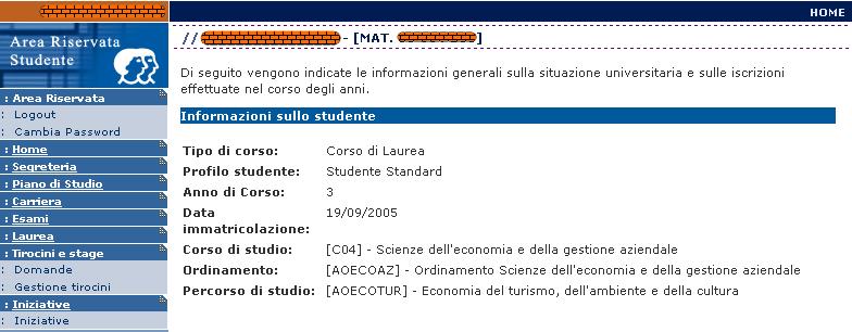 4) : Fig 3 Fig 4 3 Selezione tipologia corso a cui iscriversi Effettuato l accesso all area web riservata, clicca sulla voce di