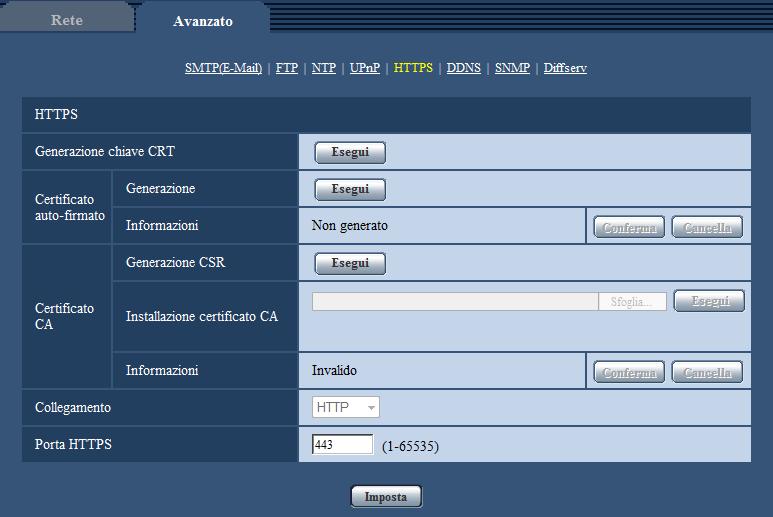 16 Configurazione delle impostazioni di rete [Rete] 16.2.