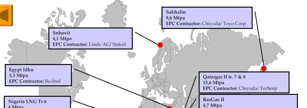 LNG: IMPIANTI DI