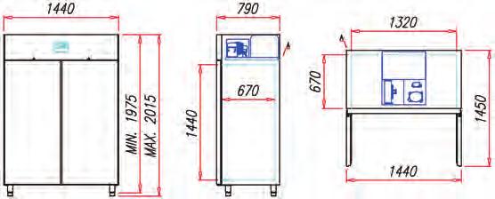 6 Negativo / Negative -2 C / +8 C M1402N M1402N EN4.6 Bassa Temperatura / Low Temperature -18 C / -22 C M1402B M1402B EN4.