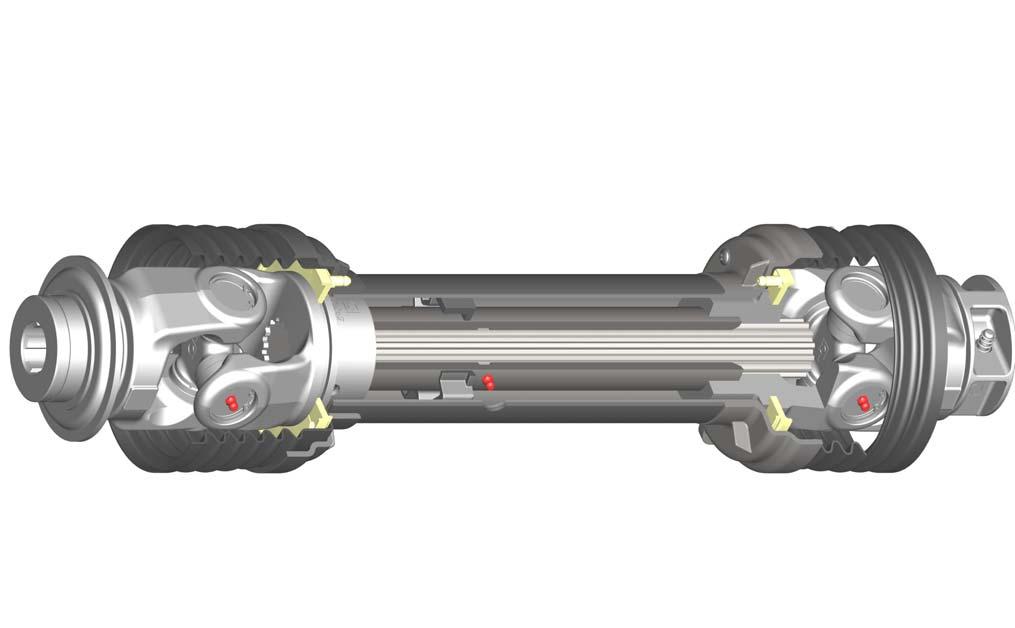 Direct Greasing per telescopi scanalati I telescopi scanalati FT sono facilamente ingrassabili grazie al sistema Direct Greasing che consente di effettuare la lubrificazione attraverso un