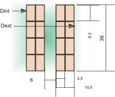 Dividendo l'altezza della colonna per il numero di spire di uno strato, aumentato di uno, si ottiene l'altezza di una spira, comprensiva dell'isolamento.