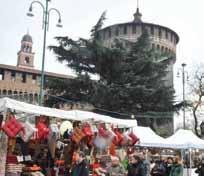 Nella cornice incantata del Castello Sforzesco rigattieri, maestri del ferro battuto e stand gastronomici mostreranno a tutti i visitatori l artigianato e le specialità della città.