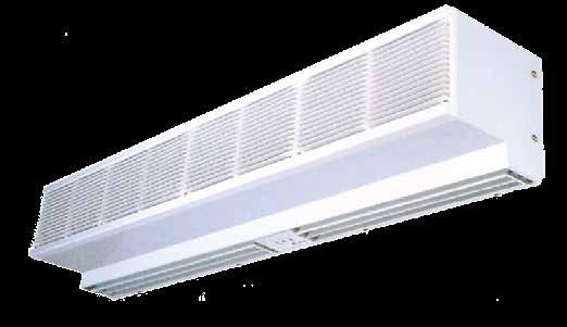 Barriere d aria CURT900 CURT1200 Alimentazione V/Ph/Hz 230/1/50 230 / 1 / 50 Potenza Nominale Assorbita W 110 140 Portata d aria m3/h 1.