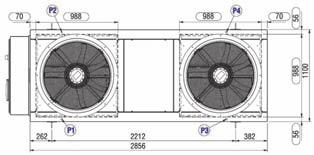 desurriscaldatore Ø 1 gas maschio (opzionale) O Uscita acqua desurriscaldatore Ø 1 gas maschio (opzionale) XXX Solo per