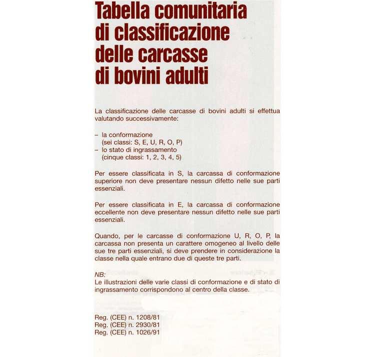 5.4) Vigilanza sulle strutture di macellazione dei bovini I riferimenti normativi per l espletamento di questa attività sono i seguenti: Reg. CE1234/2007 - Reg.