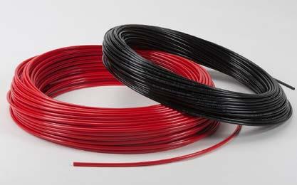 NYLON P.10 Poliaide superplastificata P.10. Realizziamo tubi flessibili lineari in varie colorazioni. Disponibile anche in spirali nella colorazione arancio e blu. Extra plasticized Polyamide P.10. We manufacture flexible linear hoses in different colors.