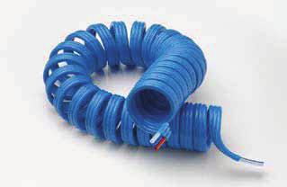 : PA 12 + POLIURETANO - Con il multitubo si termoformano spirali ON REQUEST - Hoses of different diameters available - Hoses with electric cables (ELECTRO- HOSES) also available in 500-metre rolls -